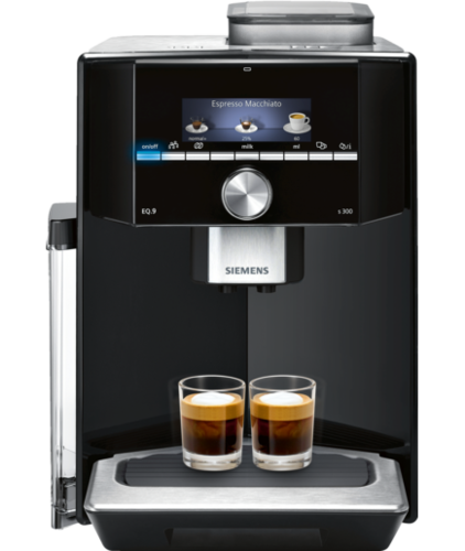 EQ.9 s300 Kaffeevollautomat Front: schwarz; Gehäuse: edelstahl Produkt ID TI913539DE